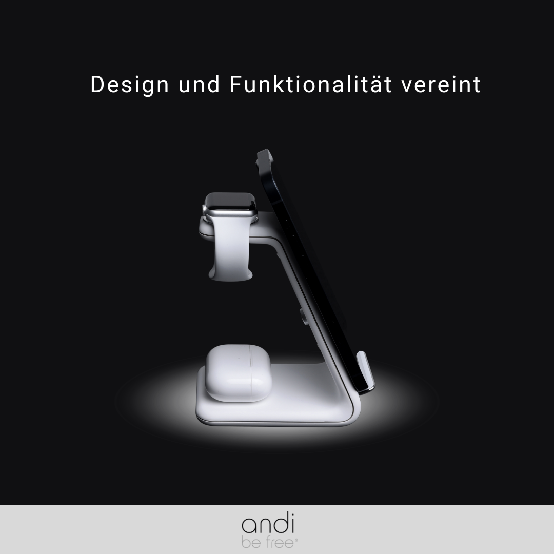3-in-1 Wireless Charger für Apple